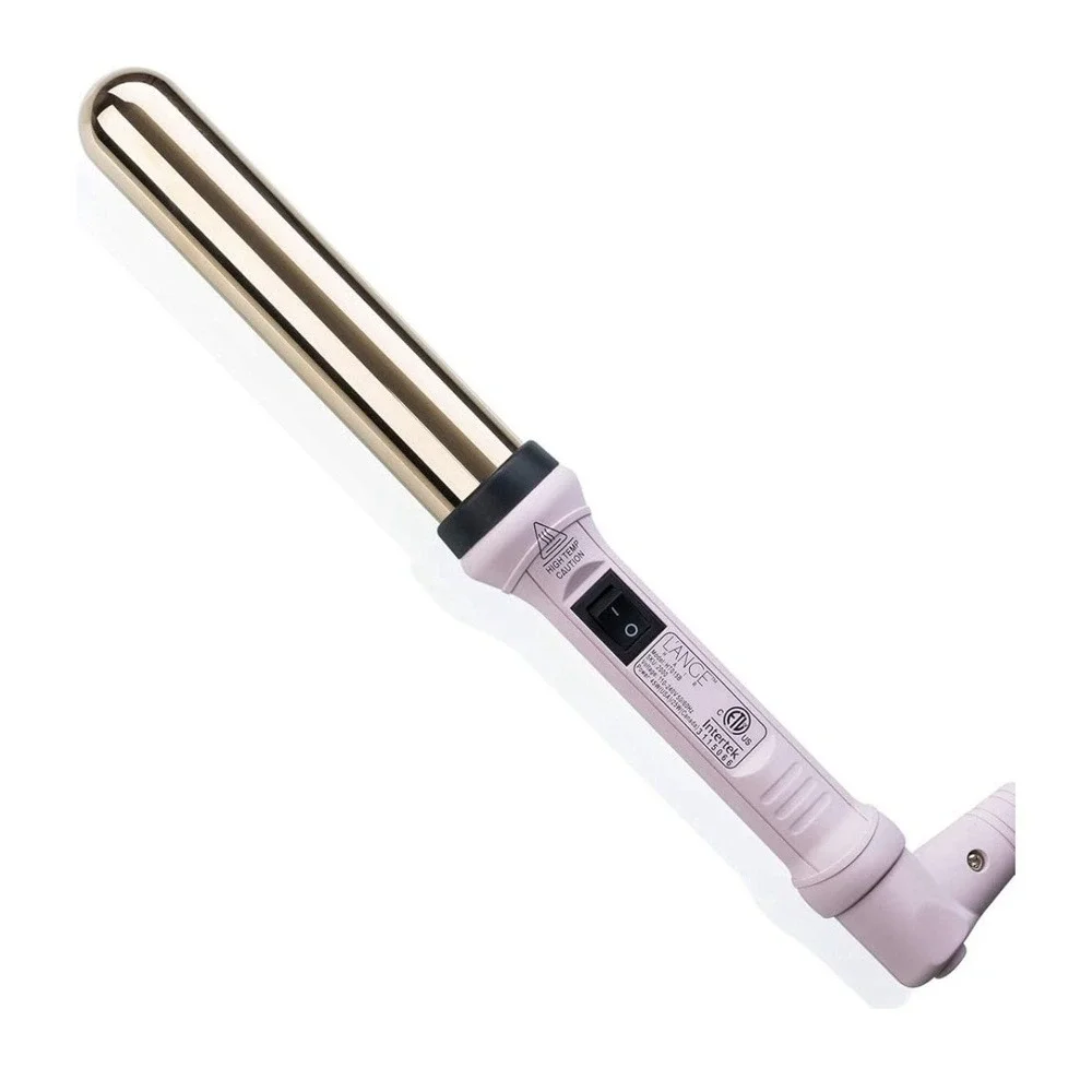 L'ange Hair Ondulé Curling Wand Pink Blush 32mm Titanium Barrel Swivel Cord